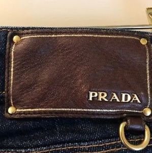 Prada Jean's , straight leg,dark denim